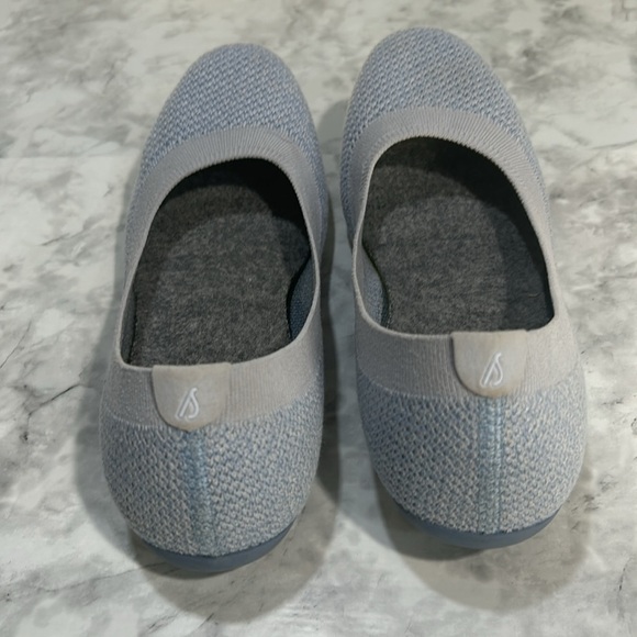 ALLBIRDS WOMENS TREE BREZER LOAFERS ROUND TOE BALLET GRAY Sz 8 1/2 - Picture 6 of 10